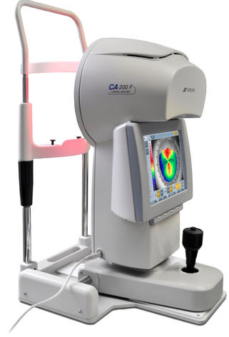 foto 5: Topografo corneale per la misurazione della curvatura corneale e per la diagnosi di astigmatismo